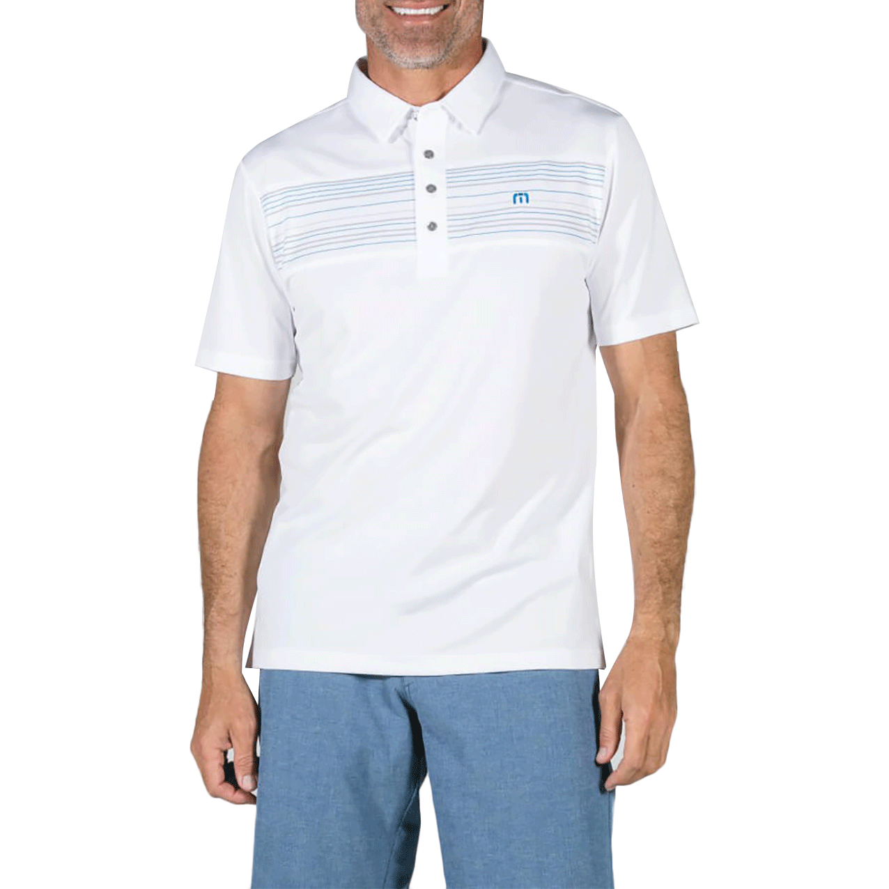Travis Mathew Cvetas Polo - White just $40.00, save $39.95!