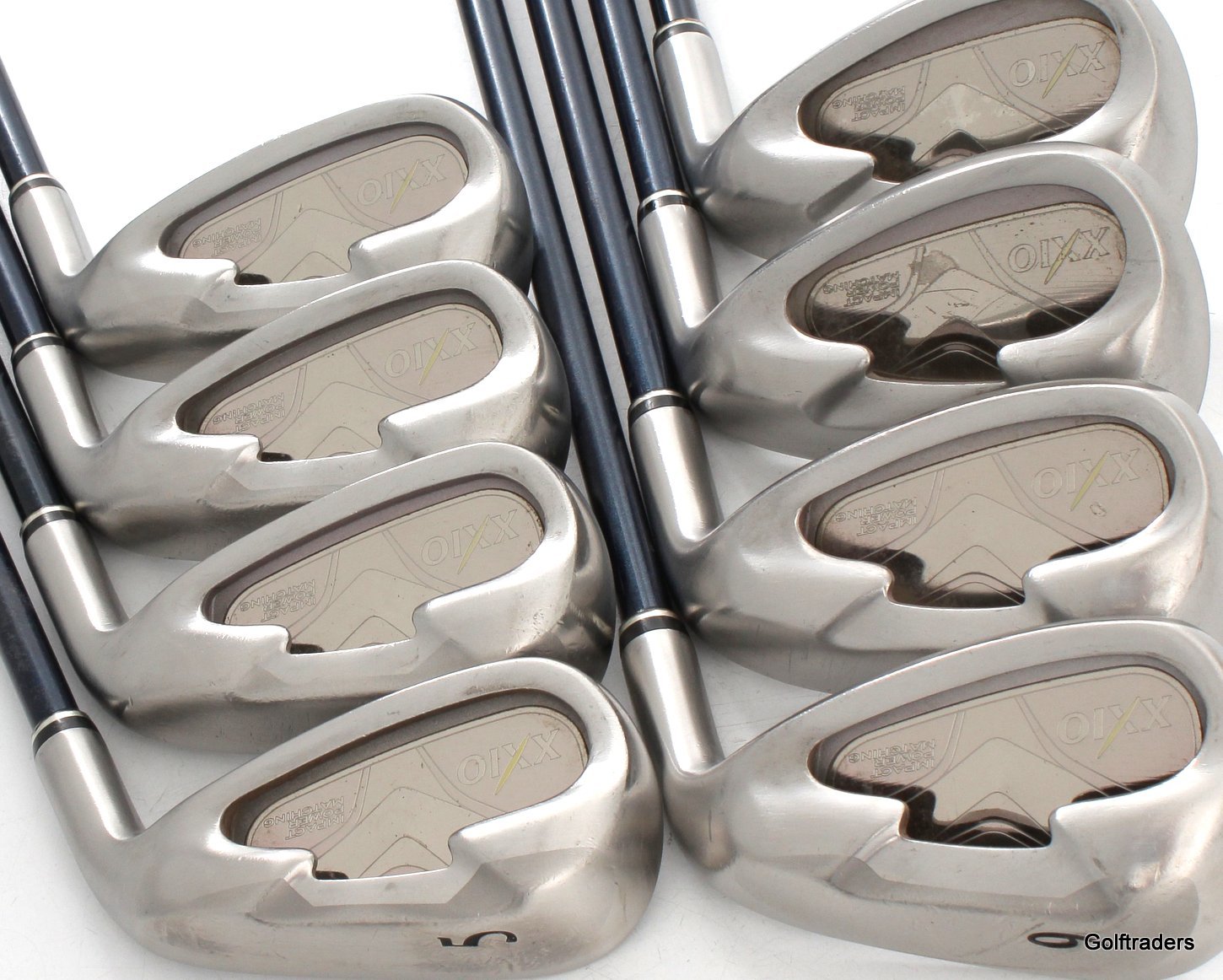XXIO IMPACT POWER MATCHING IRONS 5-PW,SW,GW GRAPHITE LADIES (-0.5 