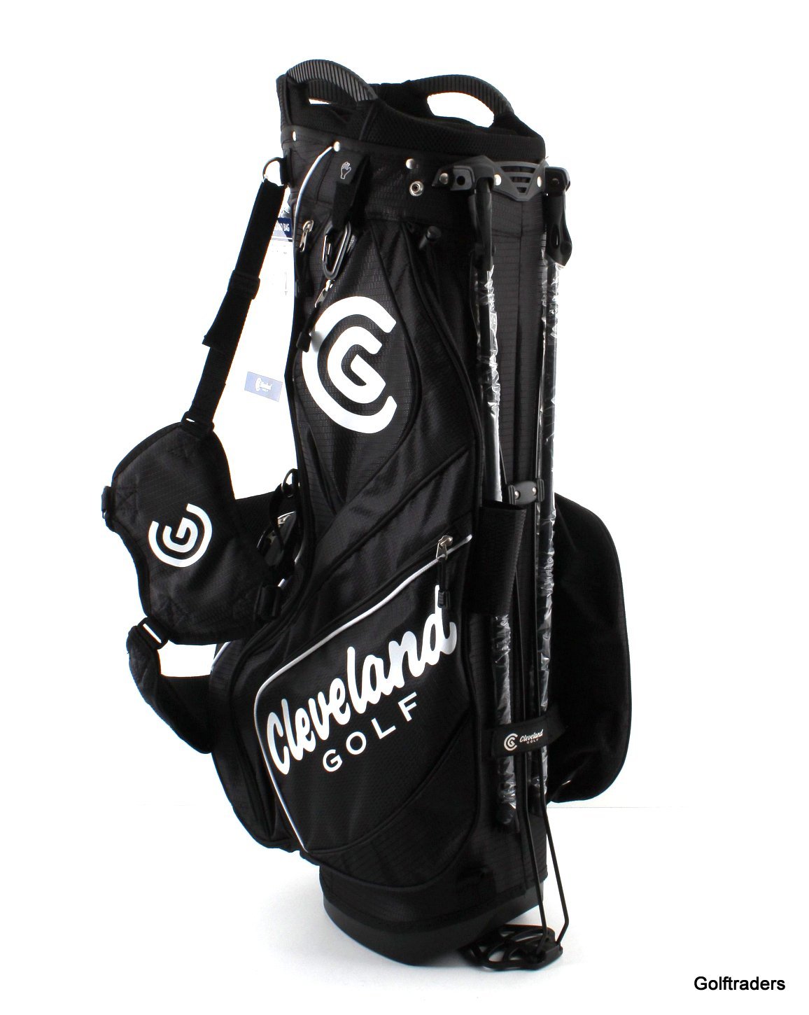 CLEVELAND CG 15 MEN'S GOLF STAND BAG BLACK / BLACK / BLACK NEW F1313 just 169.00