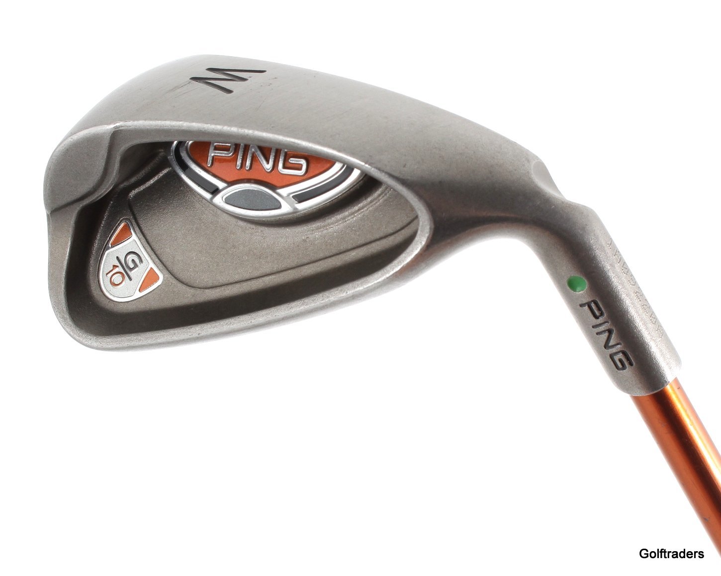 PING G10 GREEN DOT PITCHING WEDGE GRAPHITE TFC 129 SOFT REGULAR FLEX 