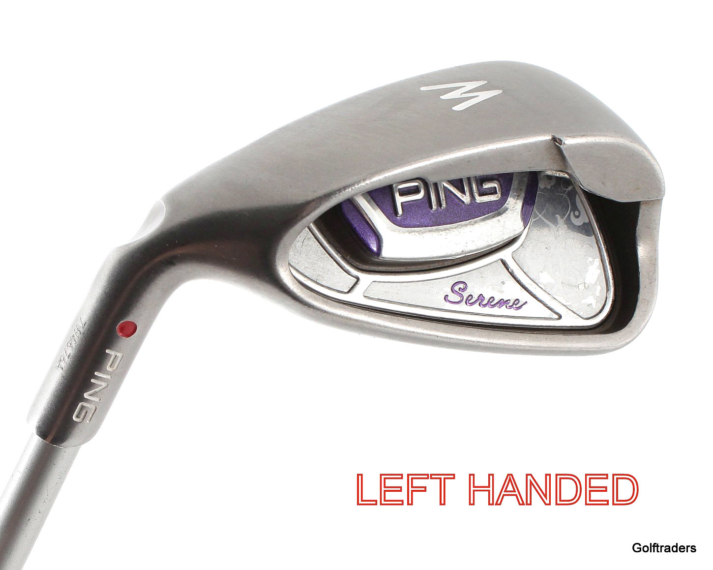 PING SERENE RED DOT LADIES PITCHING WEDGE GRAPHITE LADIES FLEX LH 