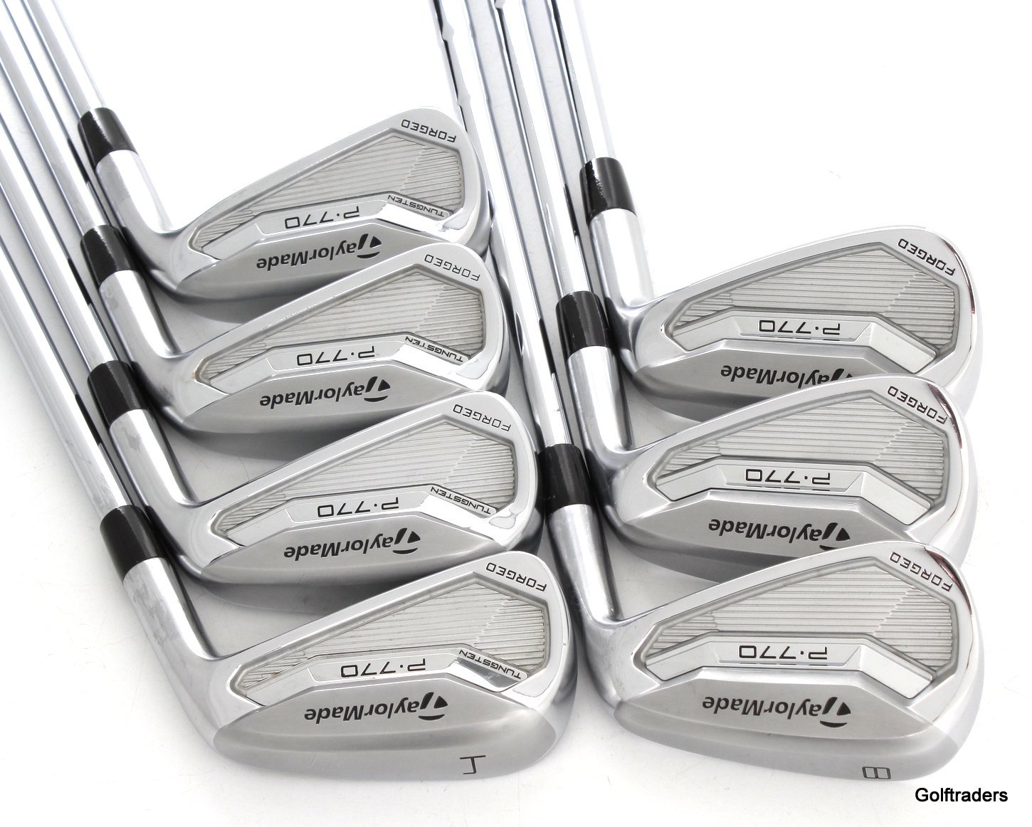 Set De Fers TaylorMade P-770 Forged Black 4-PW - Acier KBS Tour FLT 115 Régulier, Occasion