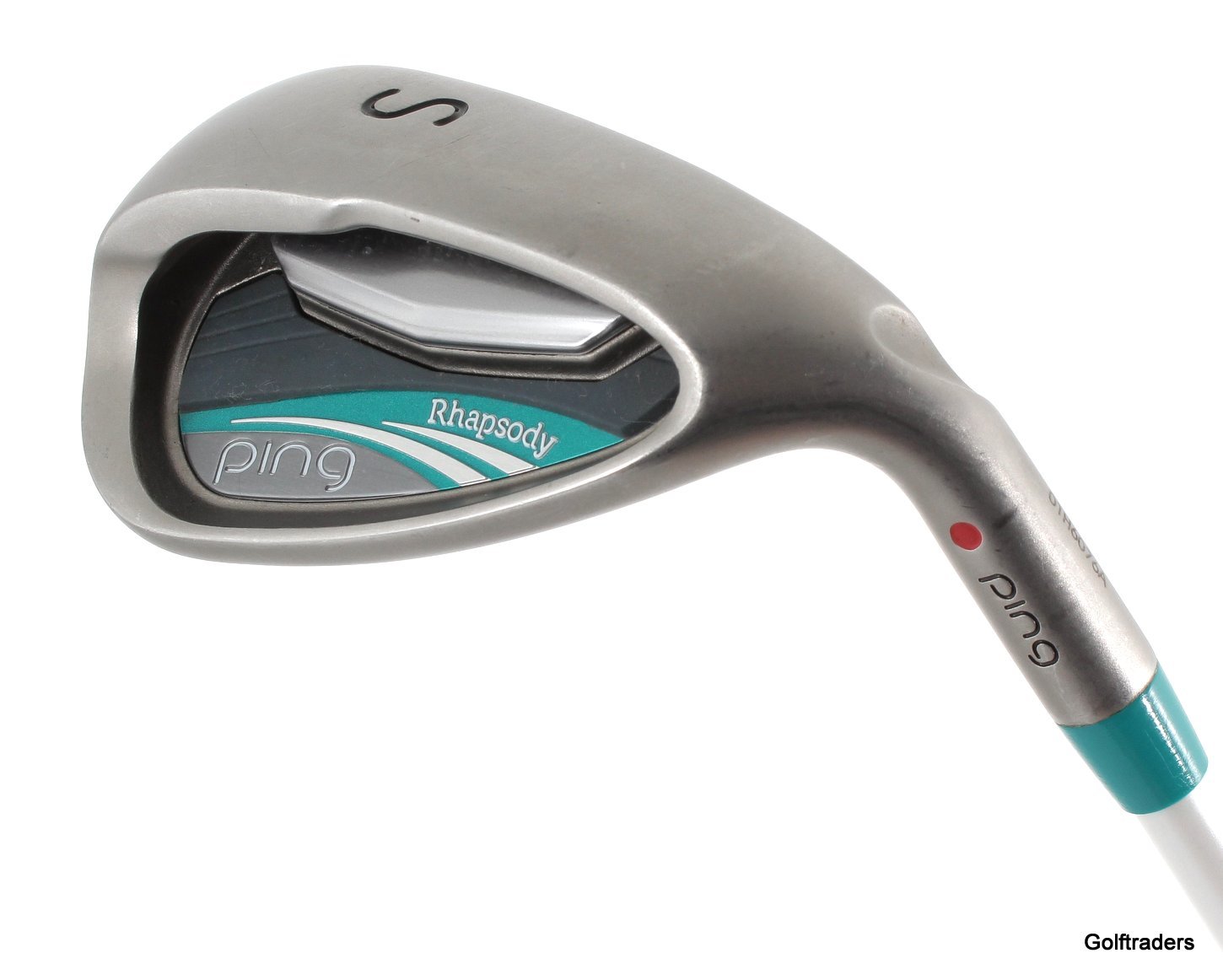 PING LADIES RHAPSODY RED DOT SAND WEDGE GRAPHITE ULT 220 LADIES FLEX 