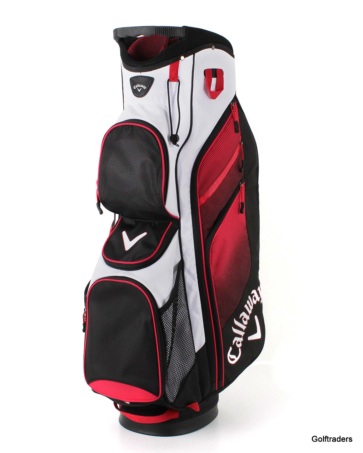 CALLAWAY CHEV ORG CART BAG RED / WHITE / BLACK USED F1873 just 129.00
