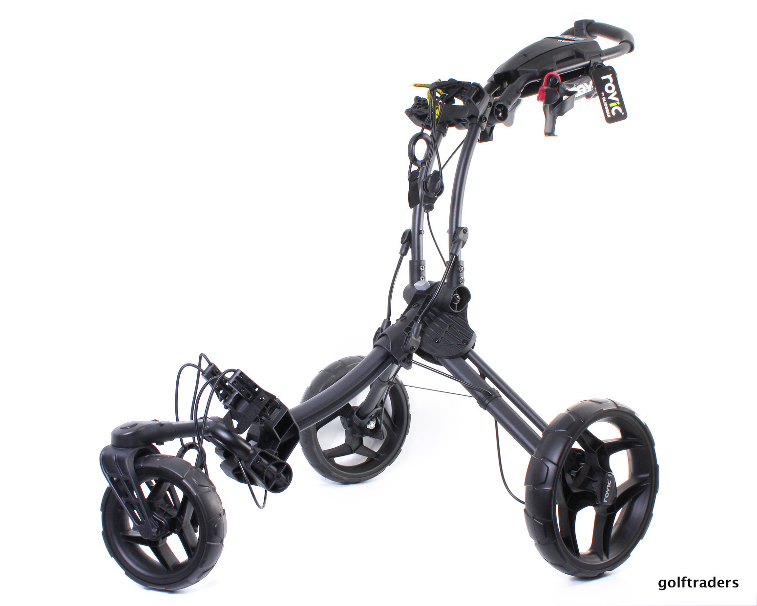 ROVIC RV1S SWIVEL GOLF BUGGY CHARCOAL / BLACK NEW F1998 just 289.00