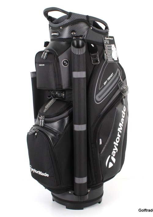 Taylormade TM19 Premium Cart Bag Black / Black / Charcoal New F2224