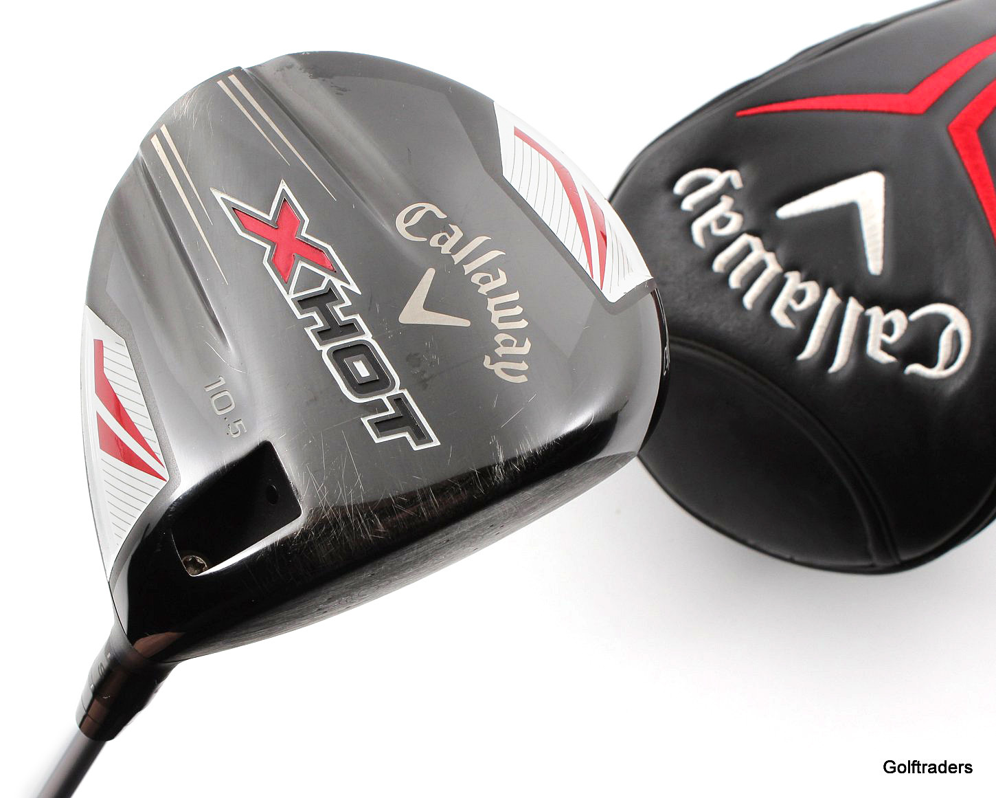 CALLAWAY XHOT DRIVER 10.5º GRAPHITE PROJECT X 6.0 STIFF FLEX + COVER 