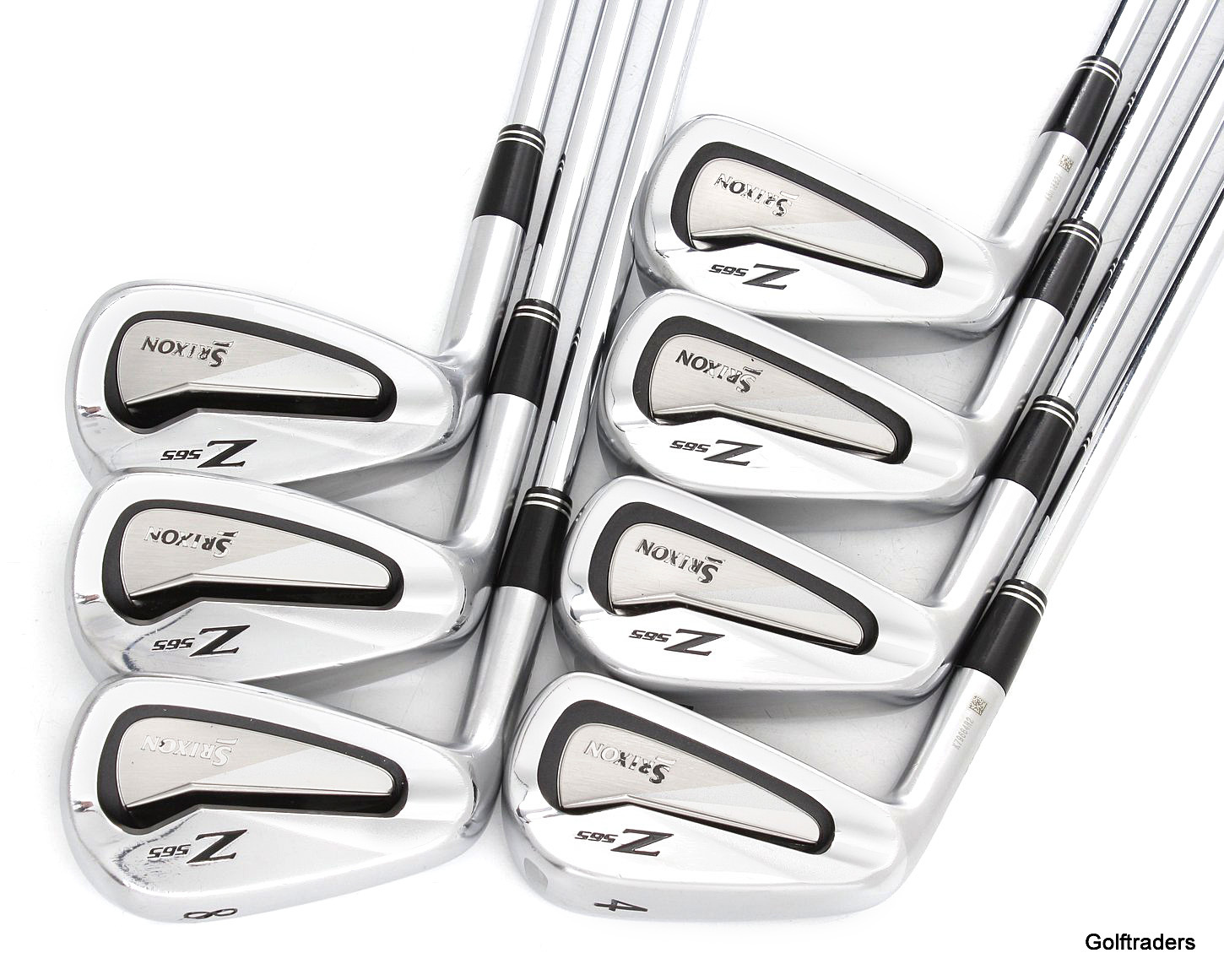 SRIXON Z565 IRONS 4PW STEEL NS PRO STIFF FLEX LH (+0.5") 
