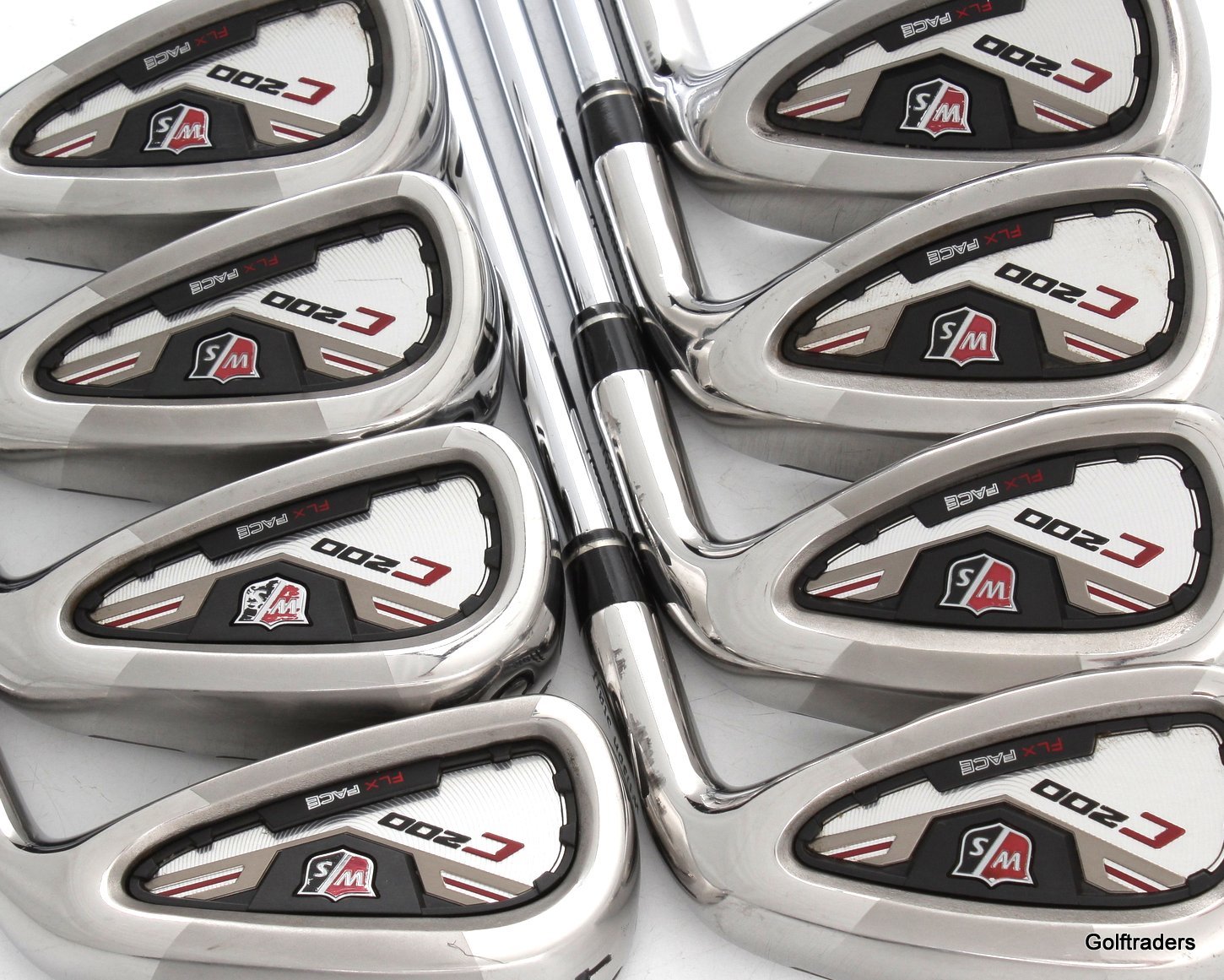 Wilson Staff C200 Irons 4PW Steel Regular Flex F2534 just 429.00