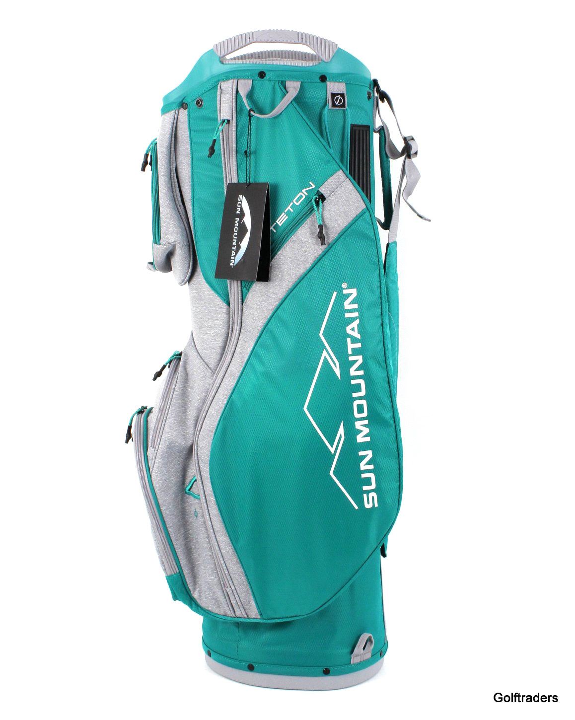 New Sun Mountain Teton Cart Bag Tropic Grey F2679 just 295.00
