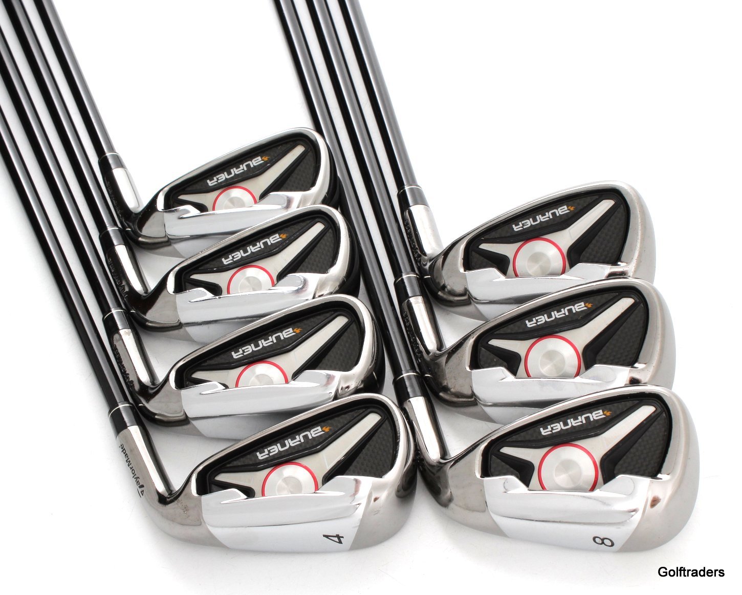 Taylormade Burner Irons 4PW Graphite Stiff Flex F3063 just 495.00