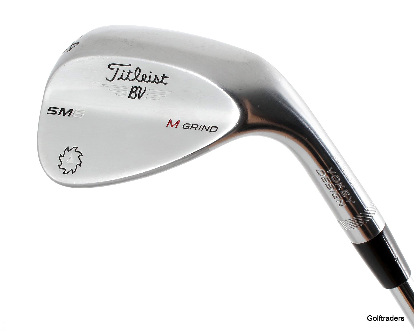 Titleist SM6 Chrome M Grind Gap Wedge 54.08 Steel Wedge Flex F3223 just