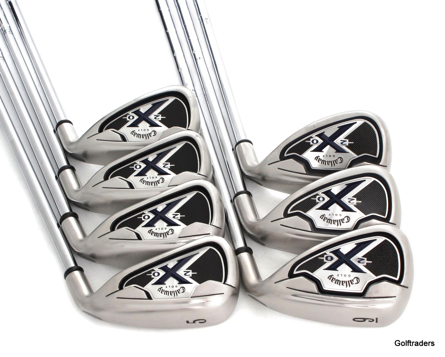 Callaway X20 Irons 5PW, SW Steel Uniflex Flex F3504 just 395.00