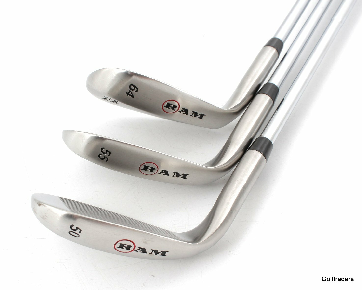 Ram FX Wedge Set Gap 50º, Sand 56º, Lob 64º Steel Wedge Flex F3620 just