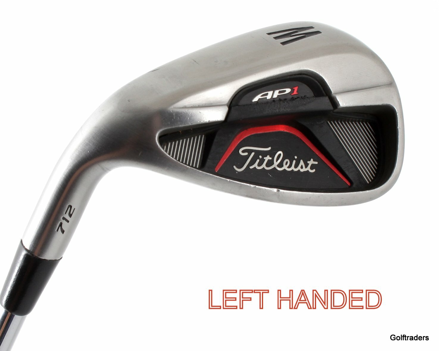 Titleist AP1 712 Gap Wedge Steel Stiff Flex Left Handed F3609 just 109.00