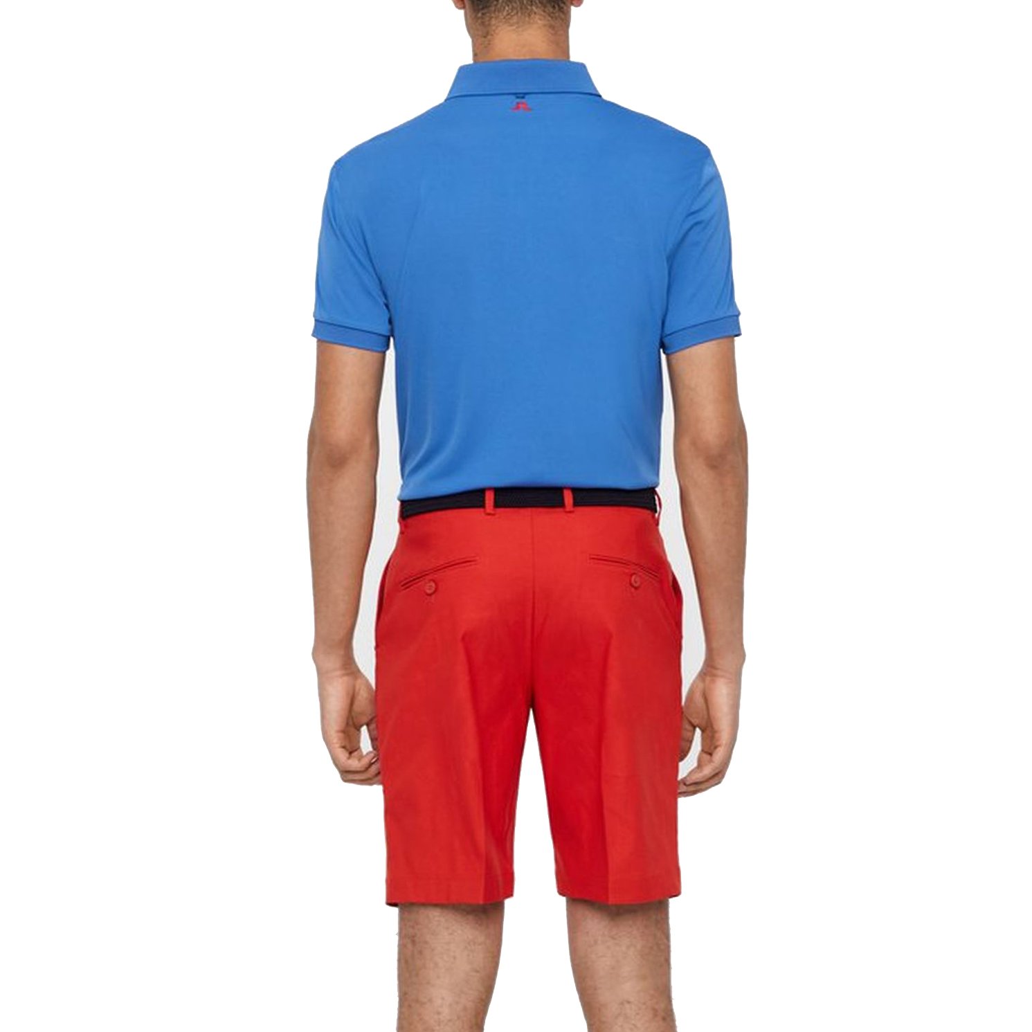 J.Lindeberg Tour Tech Reg TX Polo Golf Shirt - Work Blue just $109.95