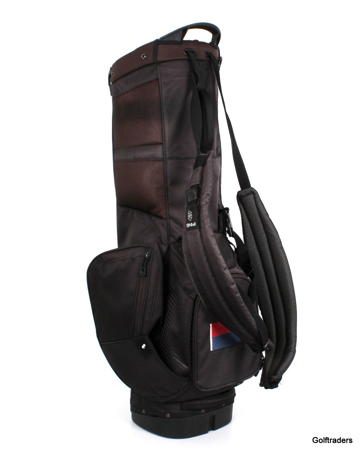 Ping "The Australian Golf Club" Cart Bag Black Used F4445 just 180.00