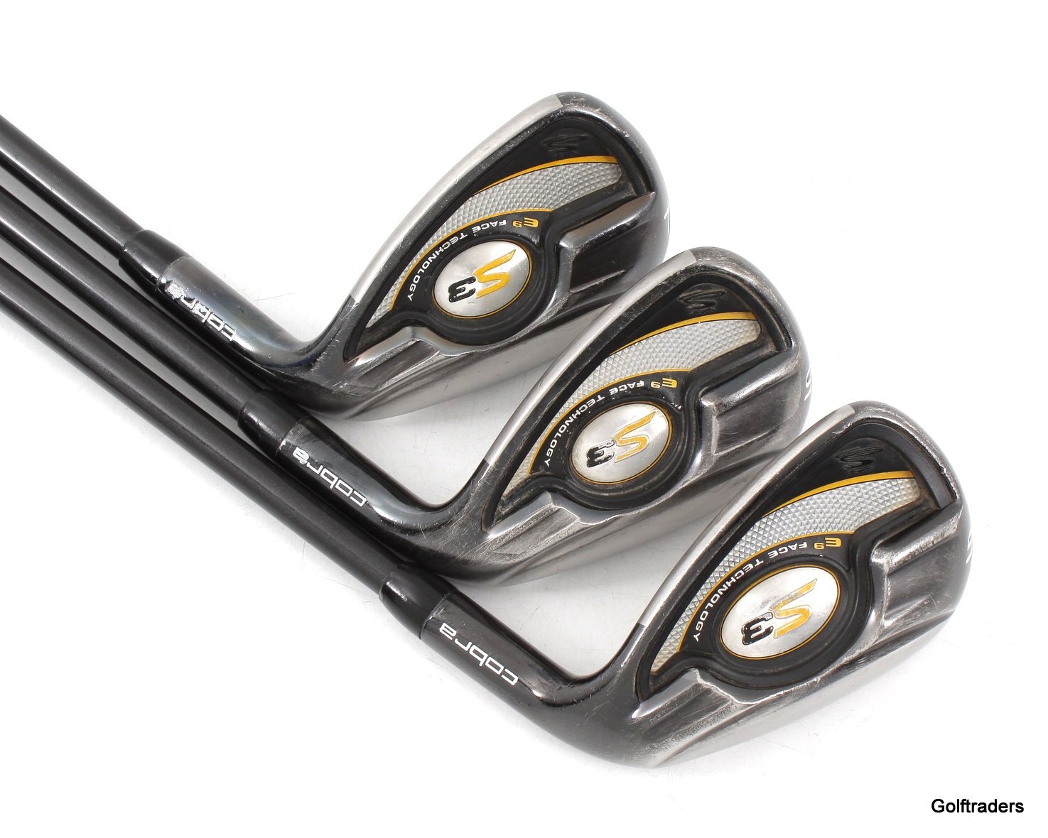 Cobra S3 Wedge Set Gap & Sand & Lob Graphite Regular Flex New Grips F4382 just 229.00