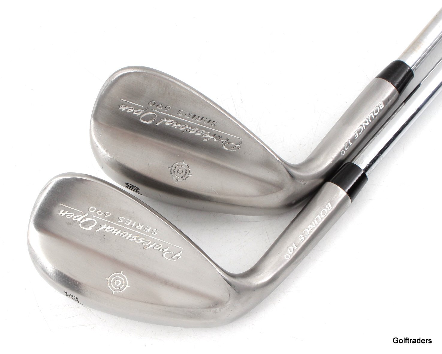 Professional Open Series 690 Wedge Set Gap 52º, Lob 60º Steel Reg Left