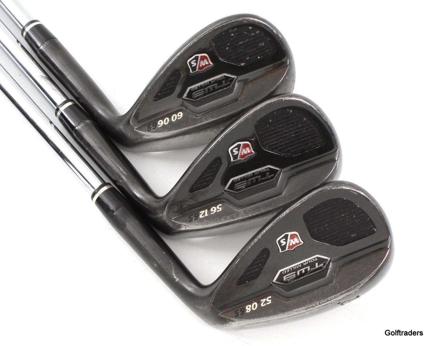 Wilson Staff TW9 Wedge Set Gap 52º, Sand 56º, Lob 60º Steel Wedge Flex