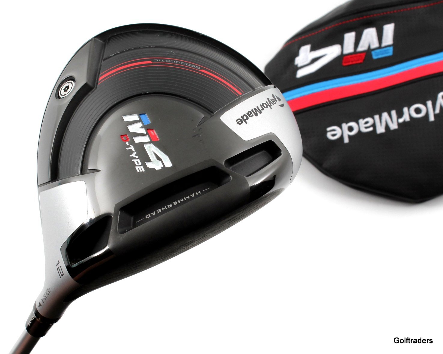 Taylormade M4 DType Driver 12º Graphite Seniors Flex Cover F4952 just