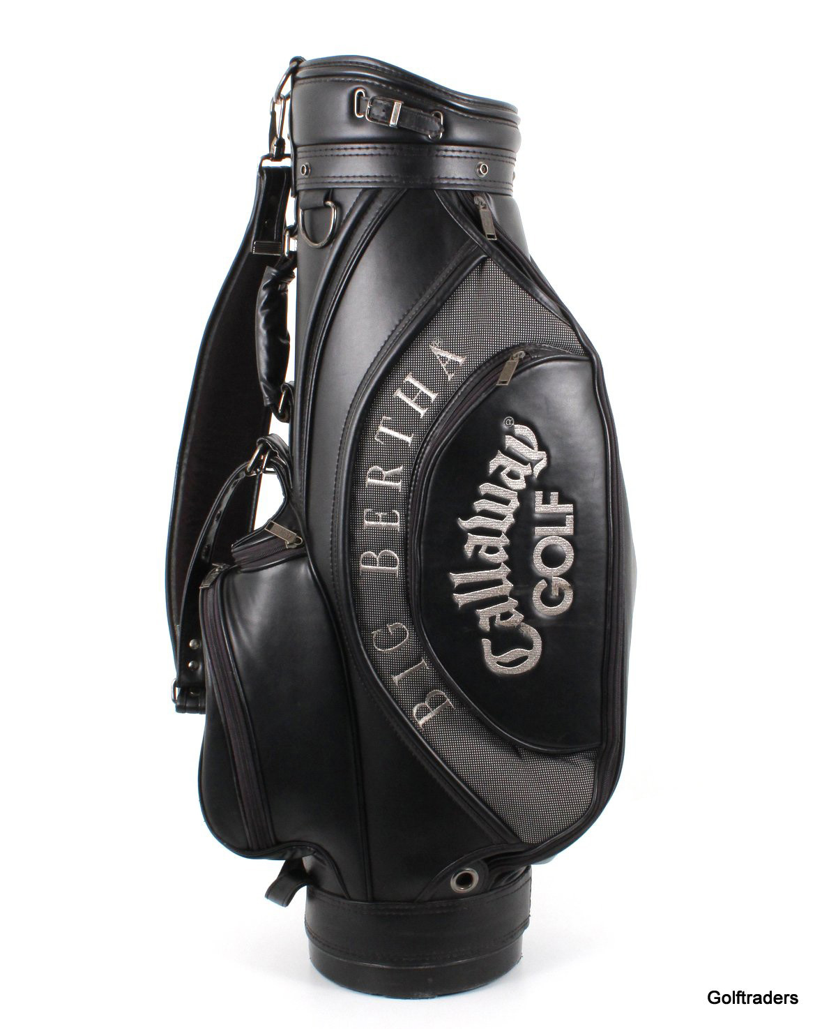 Classic Callaway Big Bertha Golf Cart Bag Black Used F5934 just 199.00
