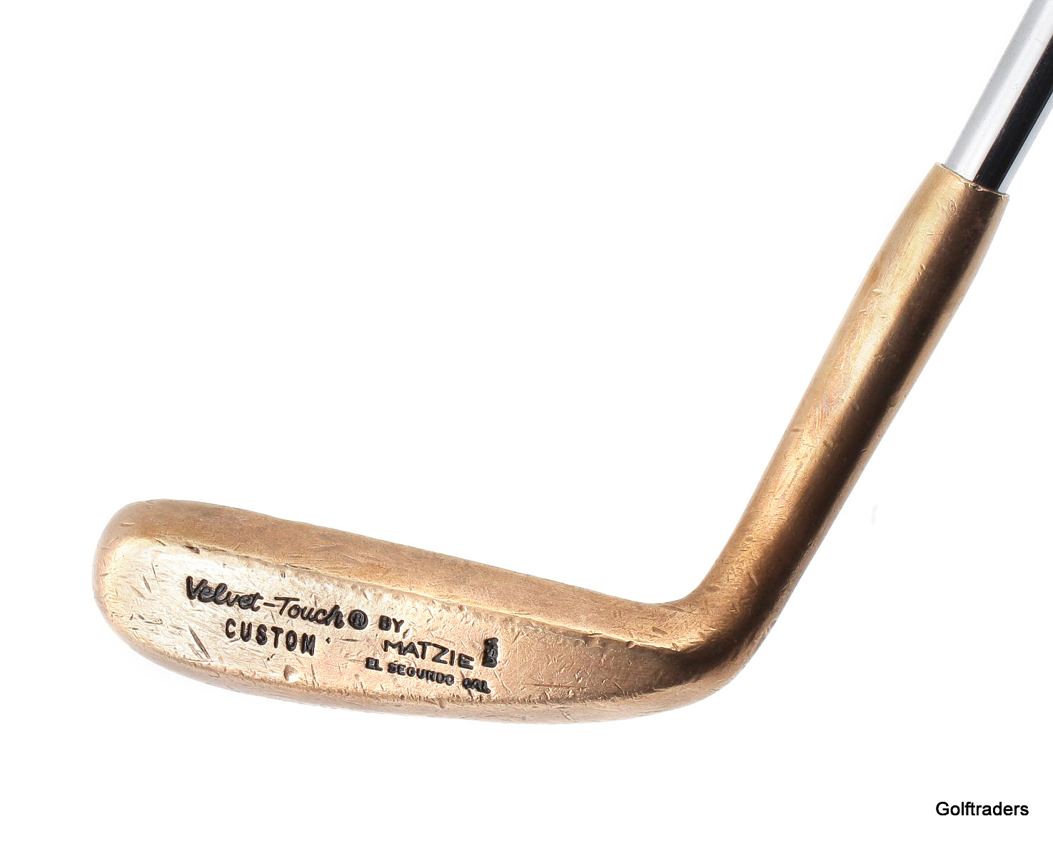 Matzie USA Value Touch Brass Chip & Run Chipper Steel 35" Vintage Rare F5420 just 95.00