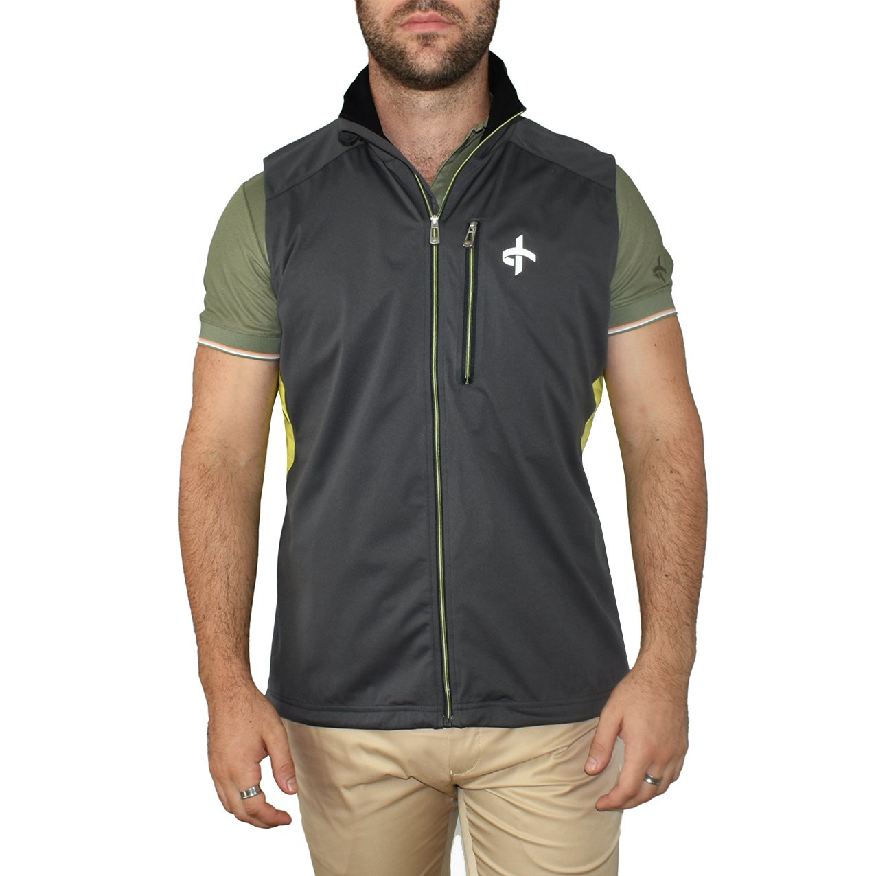 Cross Golf Wind Vest Charcoal just 69.95, save 122.05!