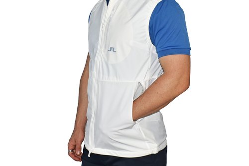 J Lindeberg Adapt Performance Lux Light Golf Vest White Just 199 00 Save 100 00