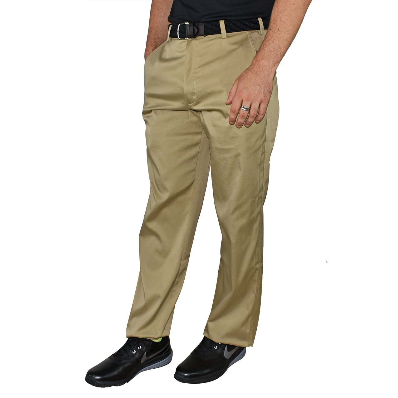 Nike Golf Flat Front Tech Golf Pants Khaki just 69.95, save 60.04!