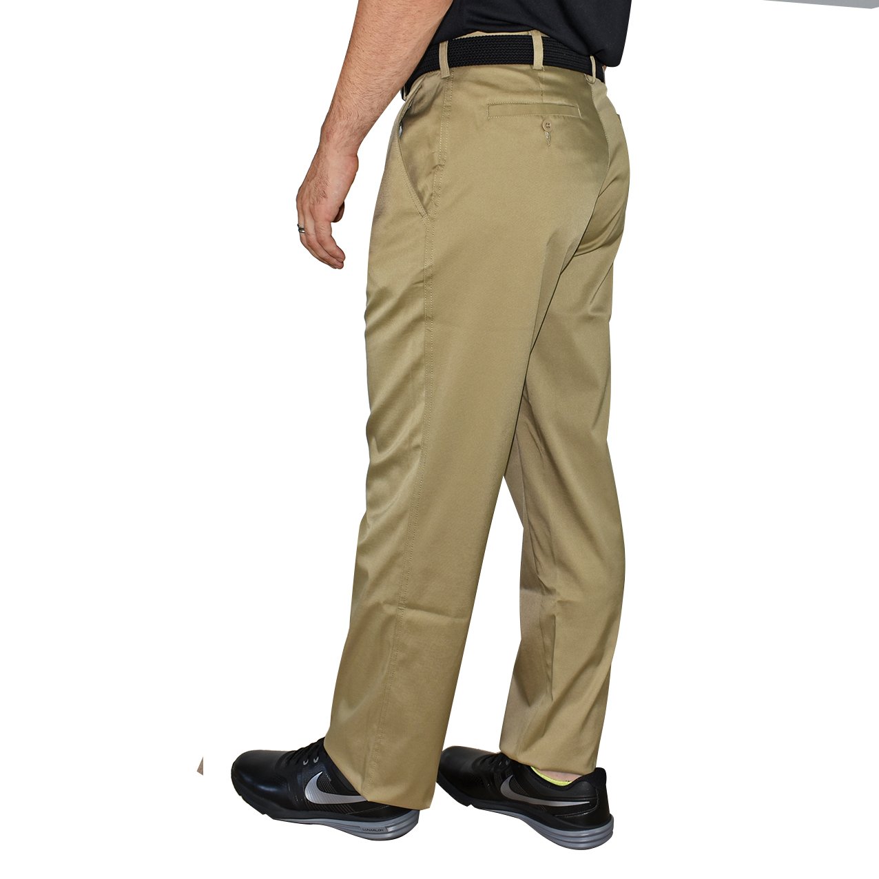 Nike Golf Flat Front Tech Golf Pants Khaki just 69.95, save 60.04!