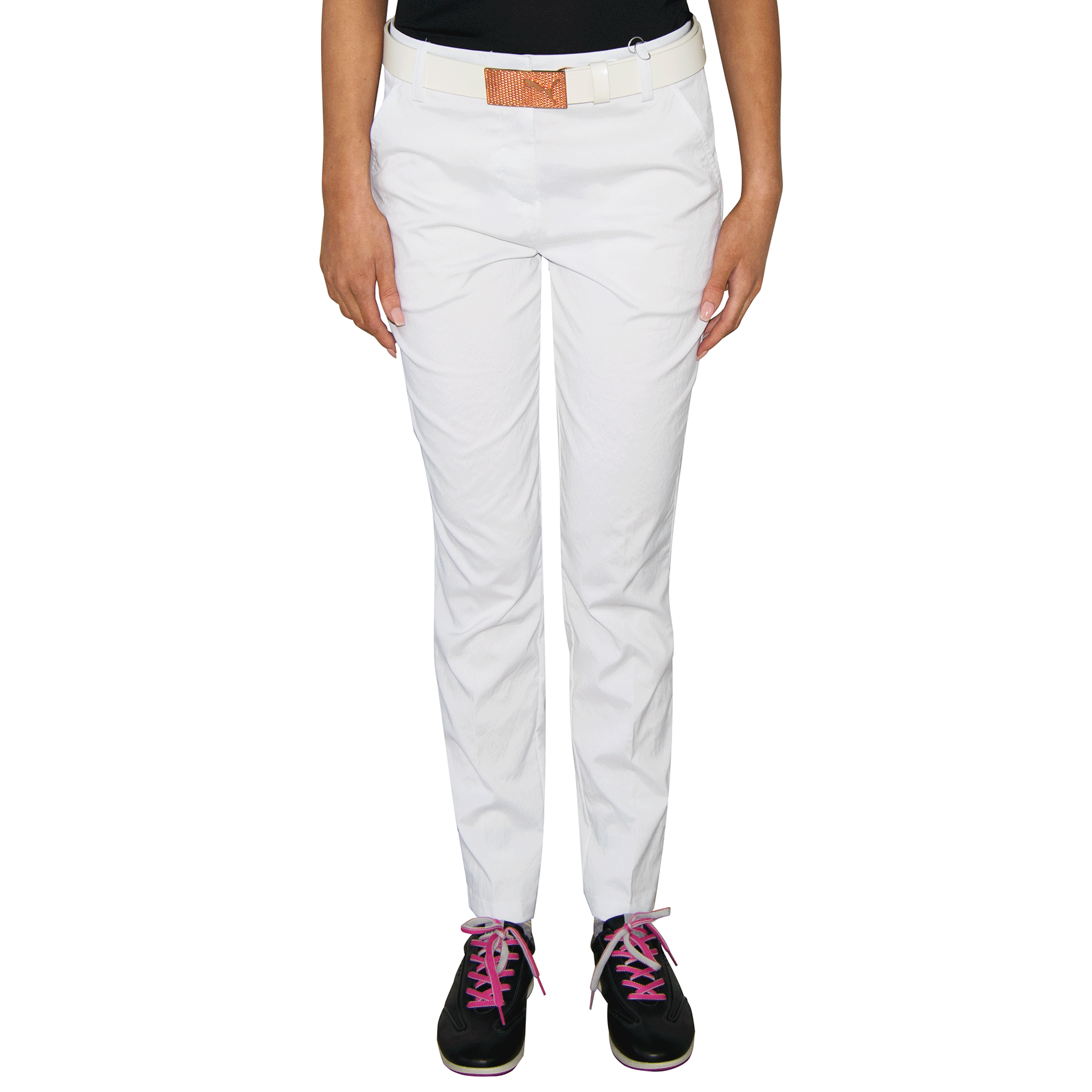 Puma Womens Pounce Golf Pants Bright White just 52.99, save 46.96!