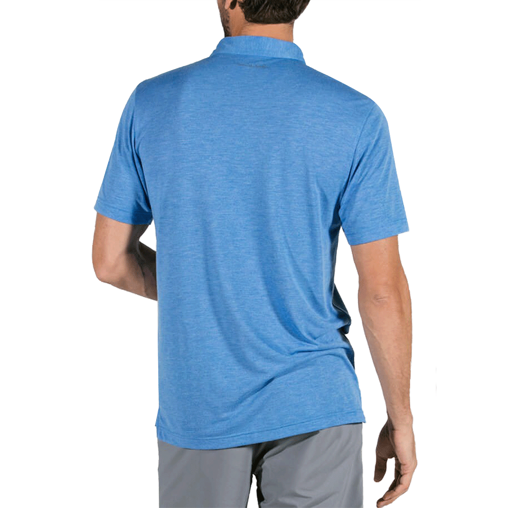 Travis Mathew Hurban Golf Shirt - Blue just $40.00, save $49.95!