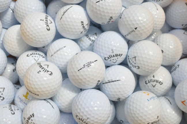 100 Practice Grade Callaway Golf Balls - Image 1