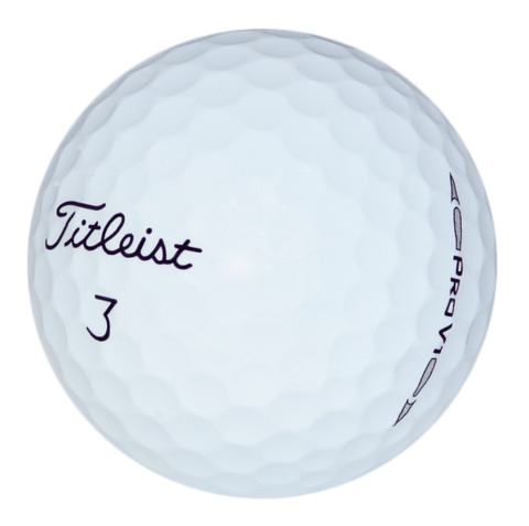 12 2016 Titleist Pro V1 Refinished AAAA/Near Mint Grade - Image 1