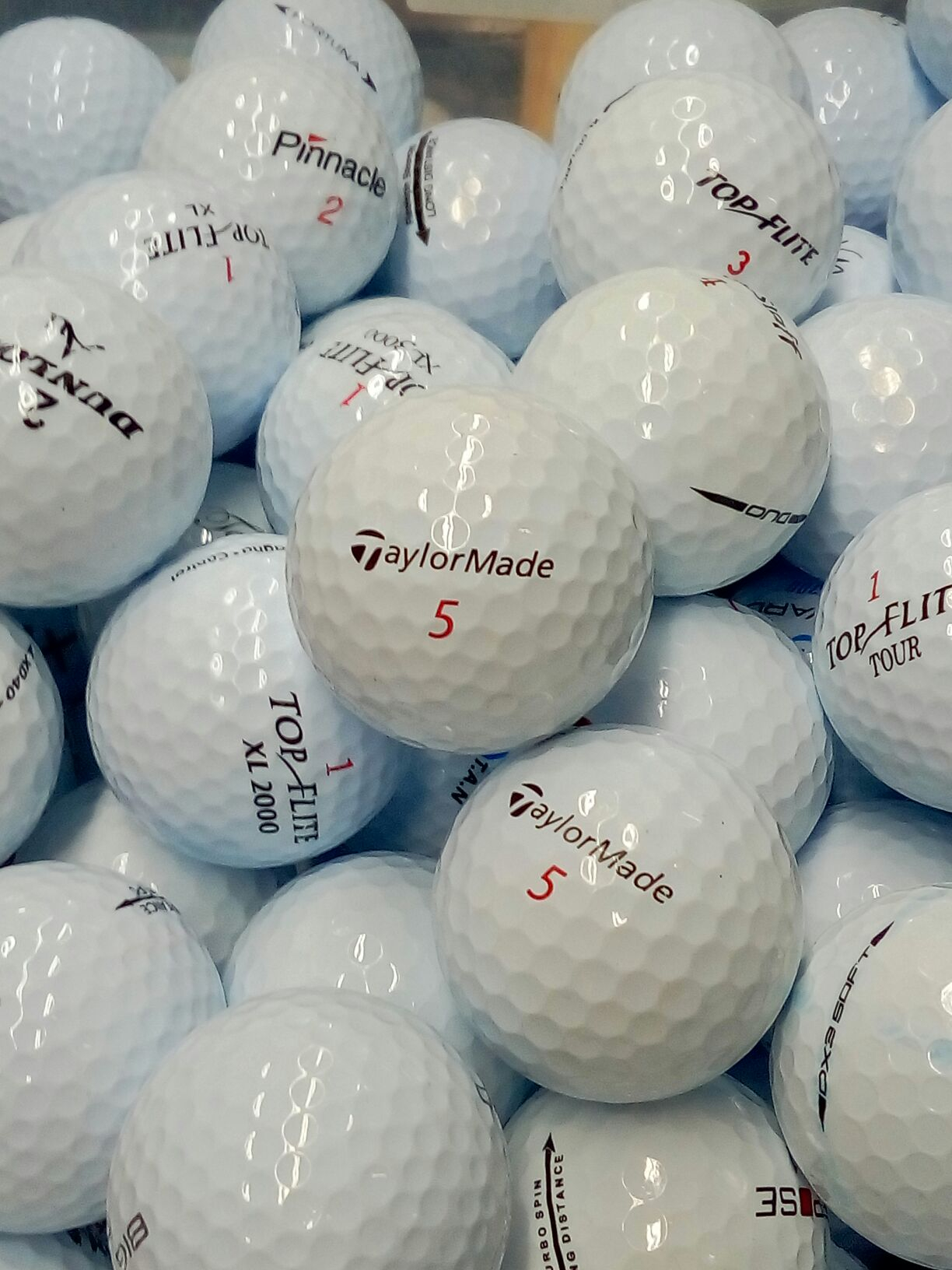 50 Taylormade and Economy Ball AAAAA/Mint - AAAA/Near Mint Mix - Image 1