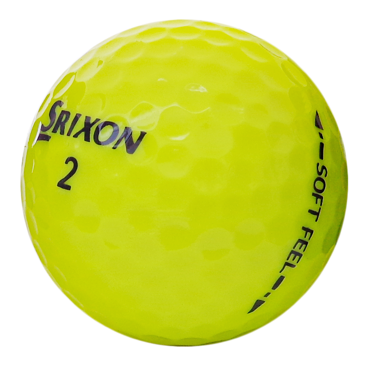 12 Srixon Soft Feel Yellow AAA/Standard Grade - Image 1