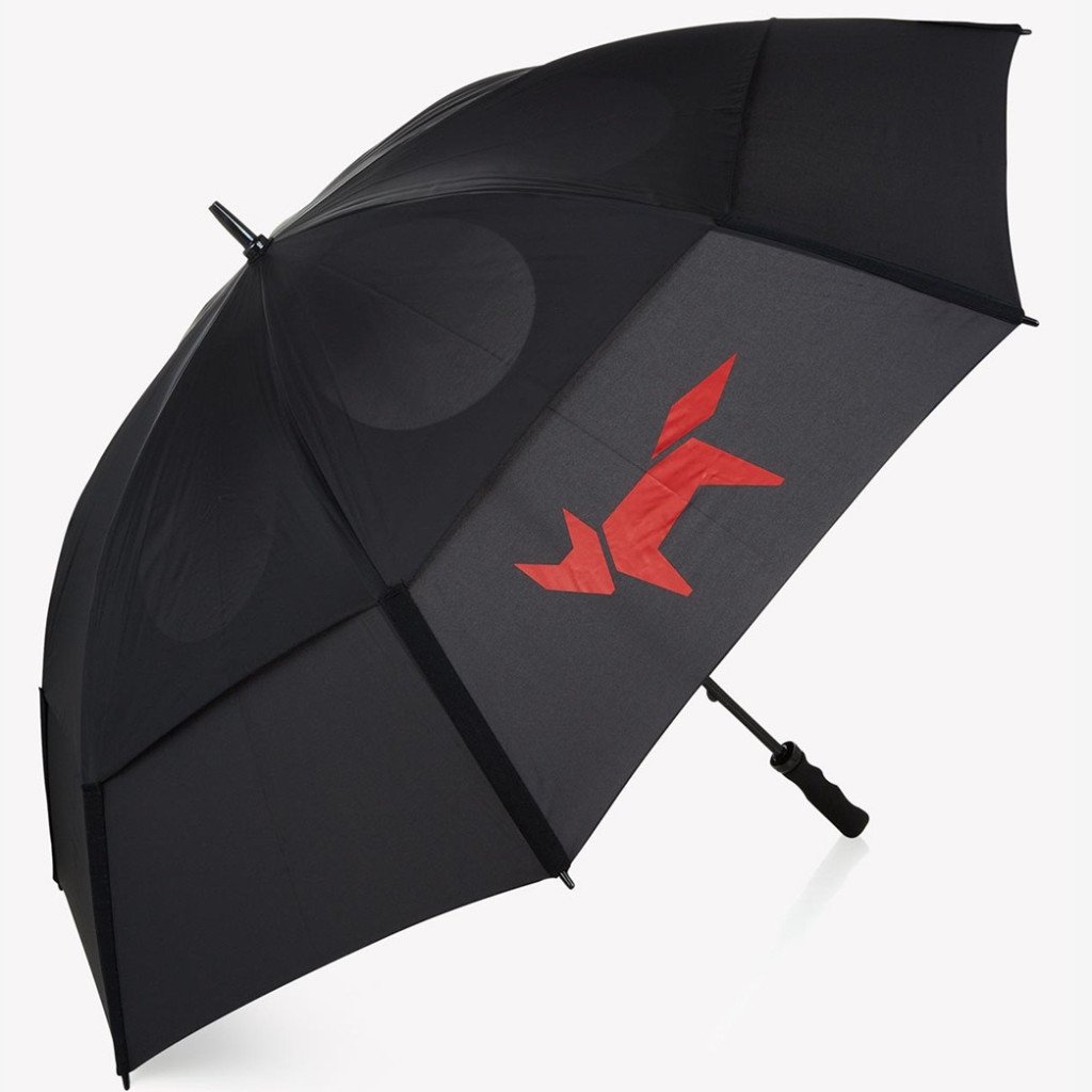 Fox Print Umbrella - Black - Image 1