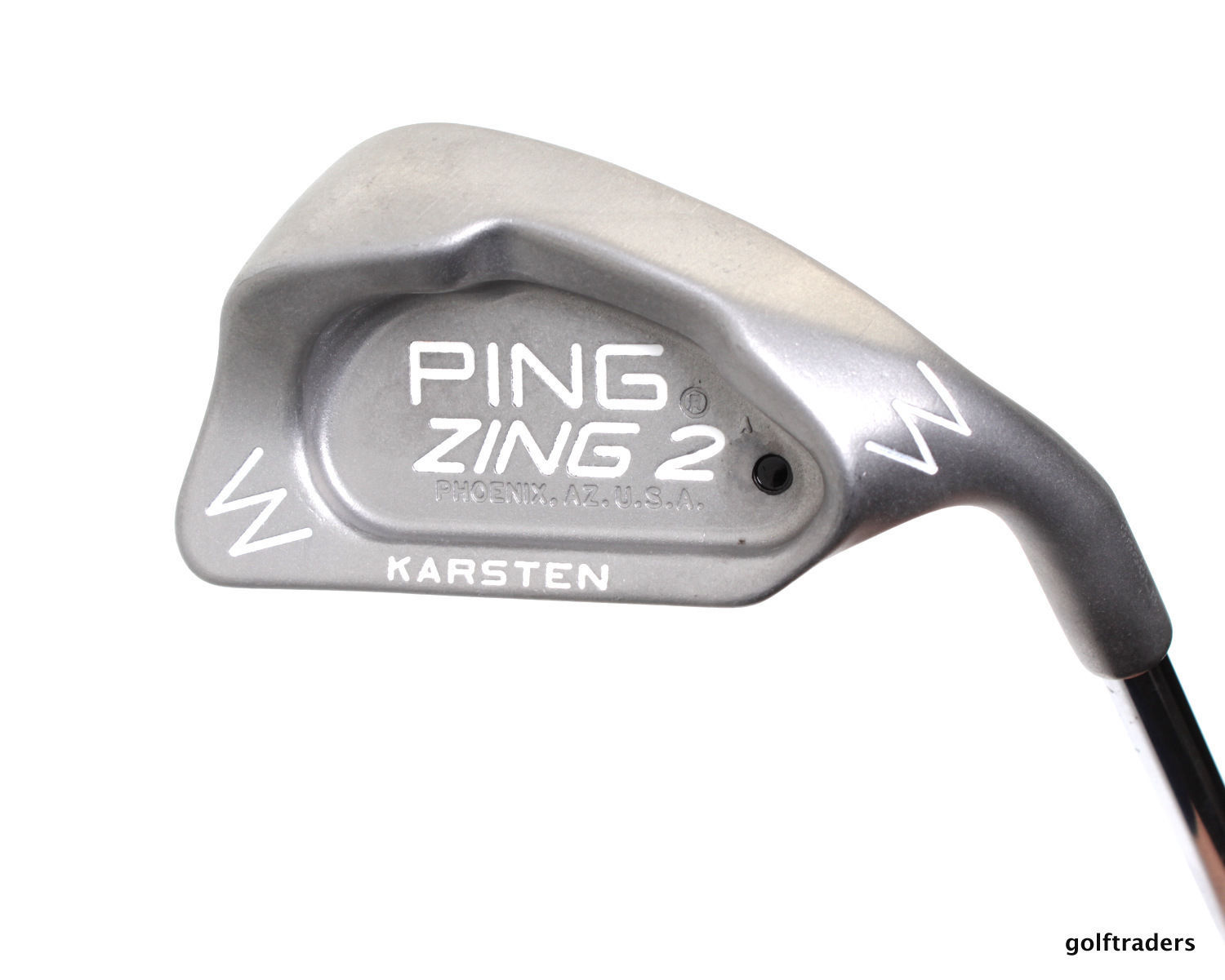 PING ZING 2 BLACK DOT PITCHING WEDGE STEEL KARSTEN JZ STIFF FLEX C3835
