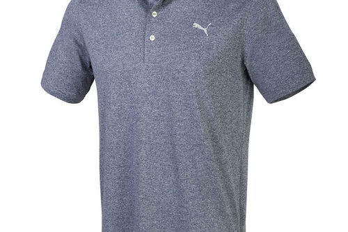 puma golf performance heather polo shirt