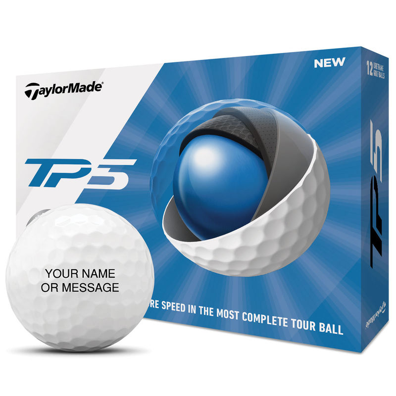 TaylorMade TP5 2019 Personalised 12 Ball Pack just £41.99