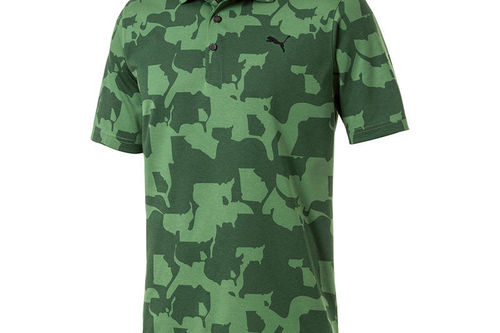 PUMA Golf Union Camo Polo Shirt - Image 1