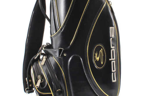COBRA GREG NORMAN GOLF STAFF BAG BLACK - #D4658 just $200