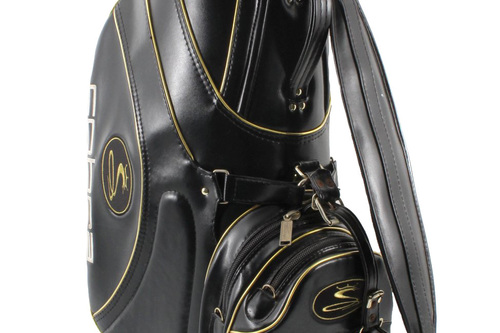 COBRA GREG NORMAN GOLF STAFF BAG BLACK - #D4658 just $200