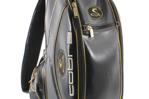 COBRA GREG NORMAN GOLF STAFF BAG BLACK - #D4658 just $200