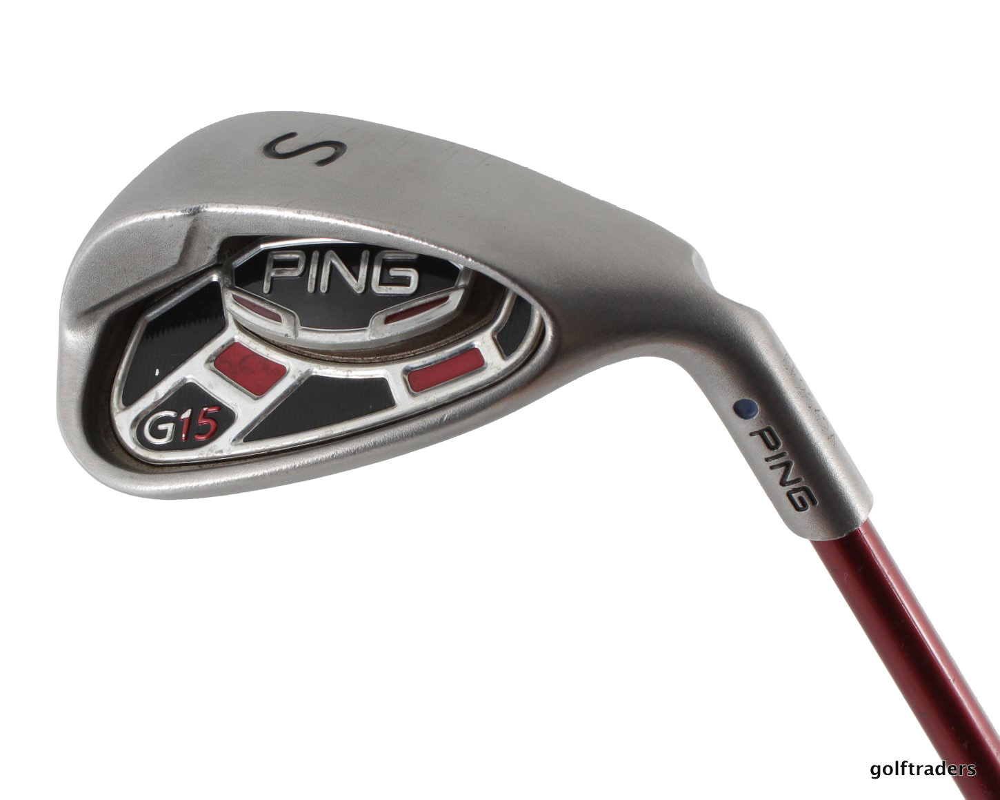 PING G15 BLUE DOT SAND WEDGE GRAPHITE REGULAR FLEX D4890 just 90.00