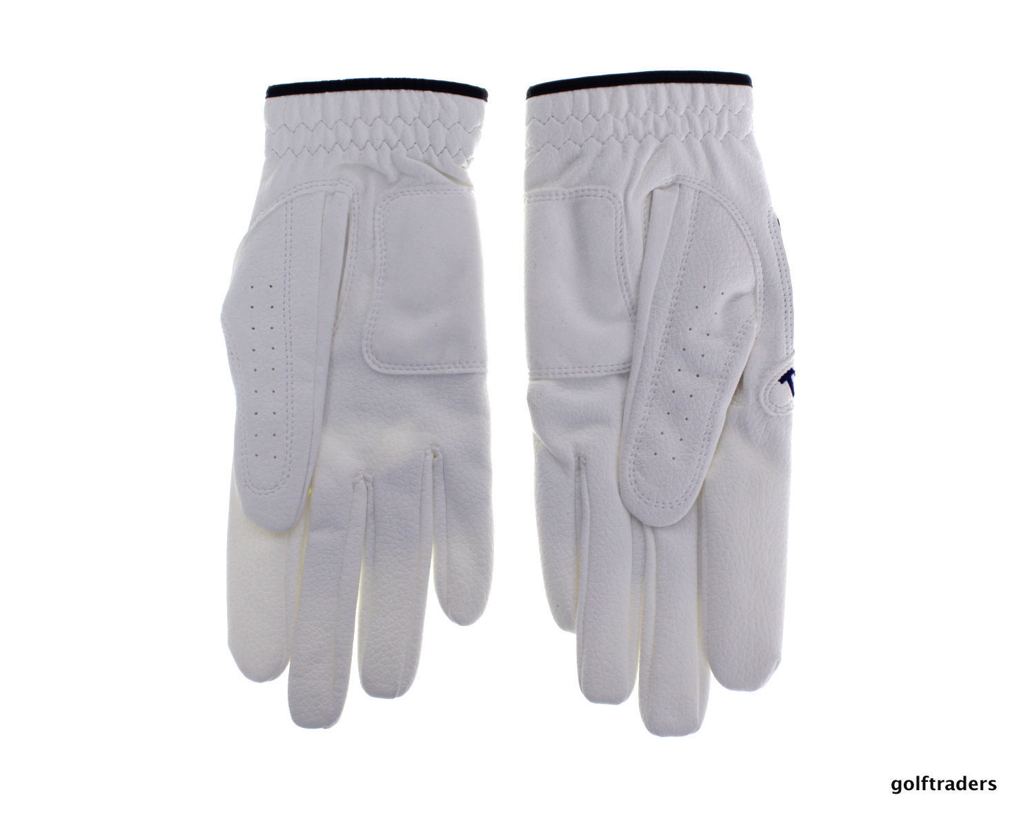 MIZUNO TEC FLEX ALL WEATHER LADIES GOLF GLOVES WHITE LARGE PAIR NEW C4638 just 49.00