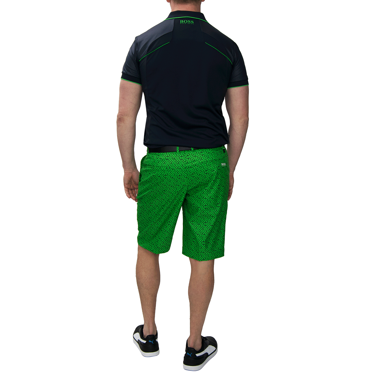 Hugo Boss Green Hayler 8 Golf Shorts Bright Green just 99.00, save
