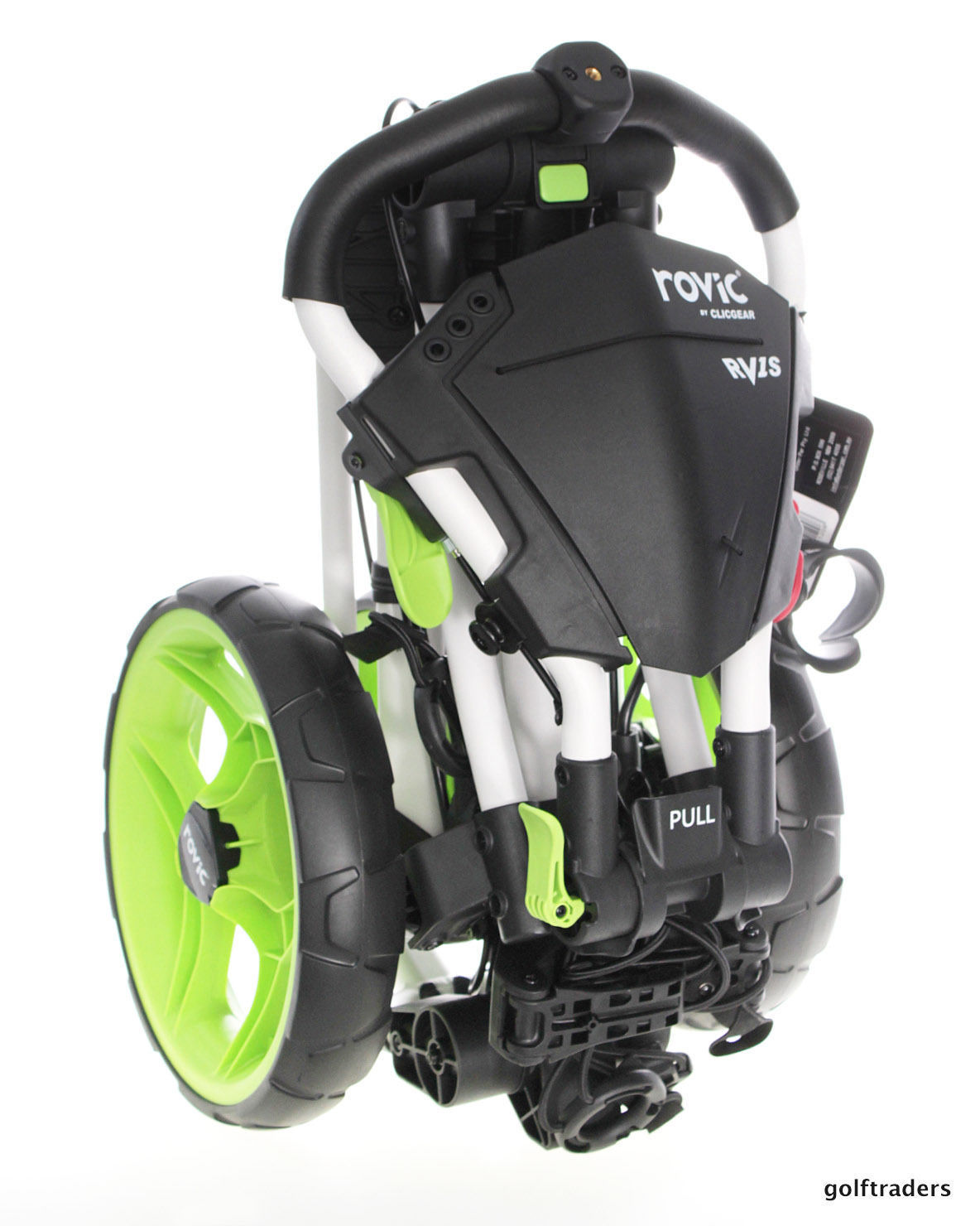 Rv2s Rovic CLICGEAR ROVIC RV1S SWIVEL BUGGY - CHARCOAL / LIME - NEW - #D5098 just ...