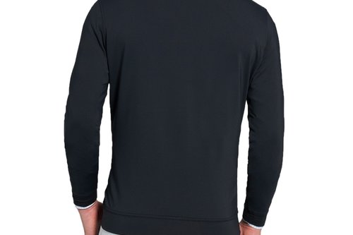 Peter Millar Perth Stretch Loop Terry Quarter-Zip - Black just $119.99